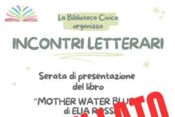 Incontri Letterari - EVENTO ANNULLATO