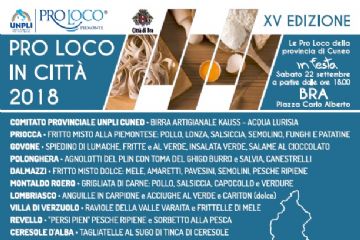 PROLOCO IN CITTA&#39; A BRA - la nostra Proloco presente