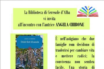 INCONTRO CON L&#39;AUTRICE - ANGELA CHIRONE