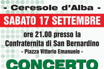 CONCERTO DELL&#39;AMICIZIA con i Cersulin e Coro ANA di S. Maurizio Canavese