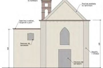 Inaugurazione chiesa Madonna della Neve di localit&#224; Cabasse