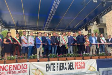 Inaugurazione Fiera del Pesco a Canale