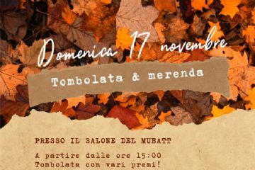 Tombolata con merenda
