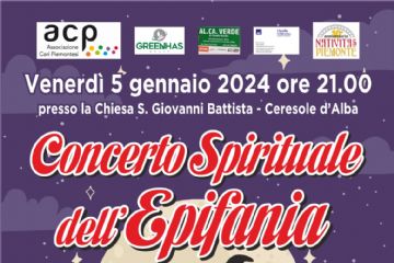 Concerto Spirituale dell&#39;Epifania a Ceresole d&#39;Alba